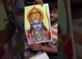 This Artist Showed The Drawings of Shree Ram Ji Made Throughout His Career #shortsvideo