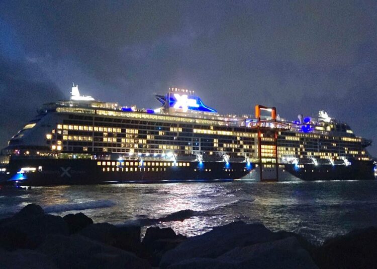 Celebrity XCEL “MAIDEN” Arrival to Port Everglades