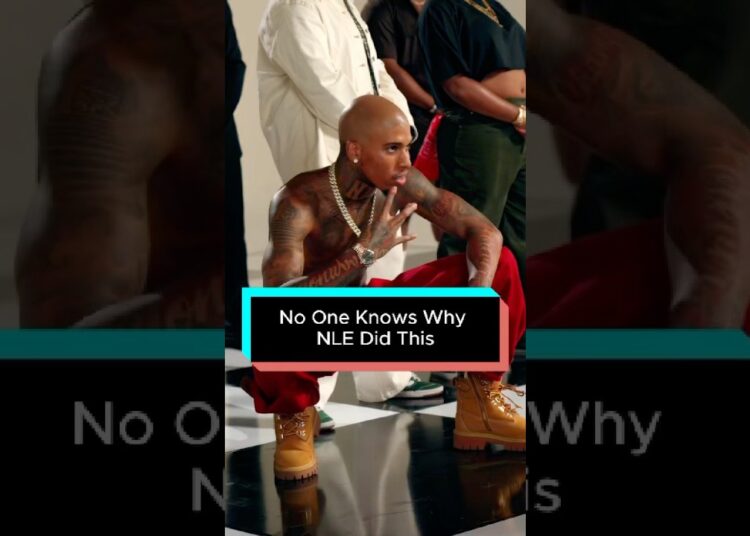 No One Knows Why NLE Did This #nbayoungboy #star #celebrity #fypシ