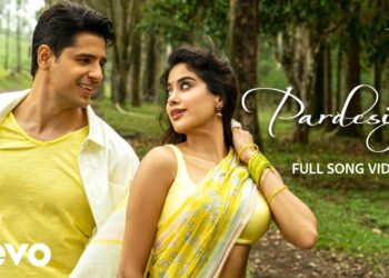 Pardesiya (Film Version) Sidharth M, Janhvi K |Param Sundari|Sachin-Jigar, Sonu,Krishnakali,Amitabh