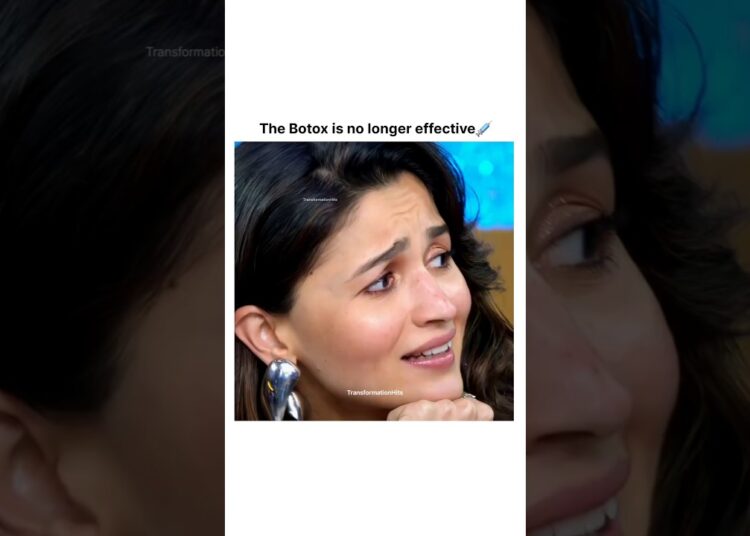 Alia’s Botox no Longer Effective💉😅 #shorts #aliabhatt #botox #bollywood #celebrity #cosmeticsurgery
