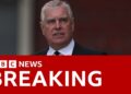 Andrew stripped of ‘prince’ title and will move out of Royal Lodge | BBC News