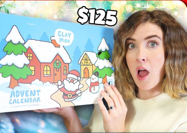 I Bought A $125 Art Advent Calendar… * BRAND NEW* DAY 1