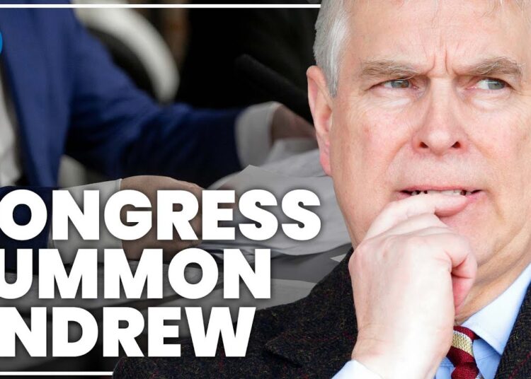 Andrew summoned by US Congress after losing royal protections