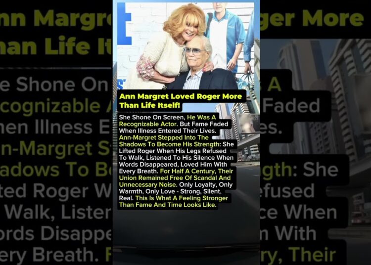 Ann Margret loved Roger Smith more than life itself. #shorts #celebrity #famous #hollywood
