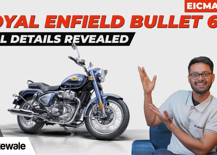 Royal Enfield Bullet 650 I First look I EICMA 2025 I BikeWale