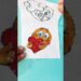 tissue paper magic drawing. Emoji color mixing.#drawing #trending #art #shorts  #short #emoji