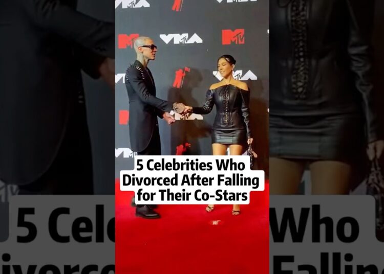 5 Celebrities Who Divorced After Falling for Their Co-Stars #celebrity #foryoupage #fyp