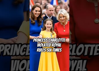 Princess Charlotte violated royal rules six times #charlotte #royalfamily #kate #camilla #royal