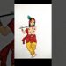 Part:3🎨🪈 Krishna Drawing #youtubeshorts #god #art #instagram #youtube
