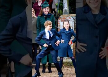Omg! George & Charlotte dance with pure joy #royal #princegeorge #princess #charlotte #royalfamily