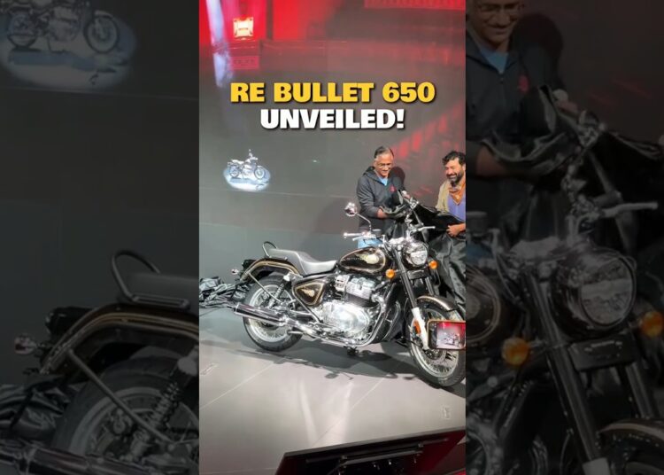 Bullet 650 Breaks Cover at #EICMA2025 ! #Bullet650