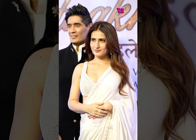 When fashion meets royalty ✨ Fatima Sana Shaikh x Manish Malhotra 🤍#buzzzookaprime