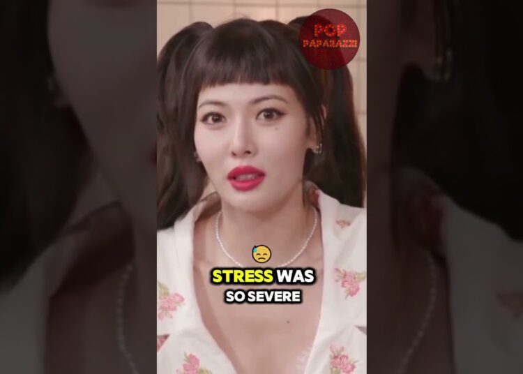 When Kim Hyun-a Collapsed on Stage 😳 #shorts #celebrity #hollywood