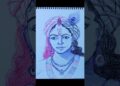 Sri Krishna drawing with pen #art #artist #painting #shorts #short #yt #ytshorts #stillife