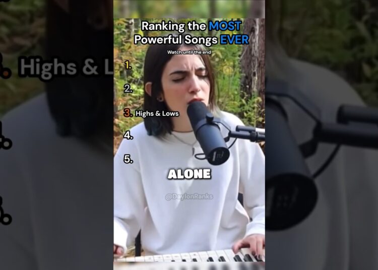 Ranking the MOST Powerful Songs EVER