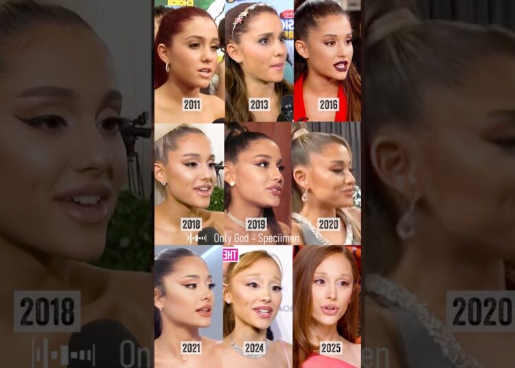 Ariana Grande through the years 🌟🎤#ArianaGrande #beforeandafter #beforeafter #celebrity #celeb