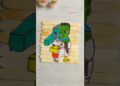 Chicken Jockey Minecraft Drawing Art ✍️ #shorts #minecraft #chickenjockey #art #drawing #cartoon