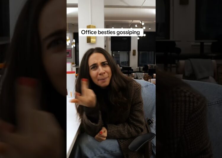 pov: gossiping with your office bestie #worklife