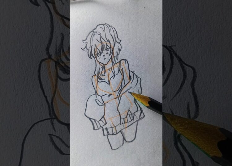 This is Why Your Anime Girls Aren’t Cute 👀 #art #shorts #foryou #tutorial #satisfying #howto #anime