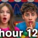 How Long Can We Secretly Live in an Amusement Park?