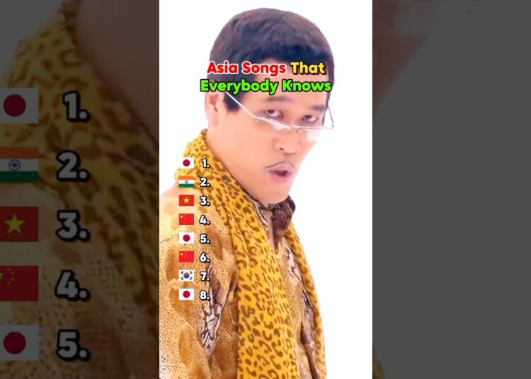 Asia Songs That Everybody Knows #music #fyp #playlist #Chinese #Japanese #Asia