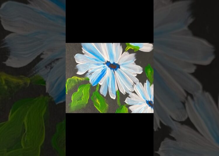 Easy painting steps for beginners #art #trending #artist #viralshorts #shorts #tutorial #painting