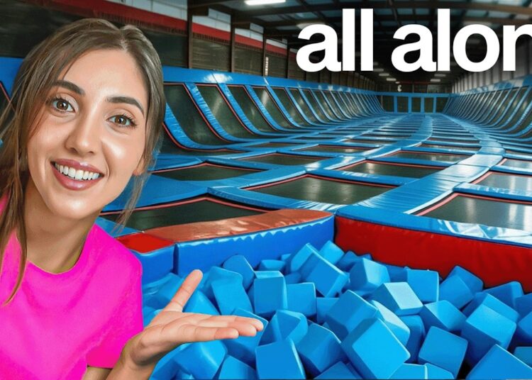 I Bought an ENTIRE Trampoline Park!