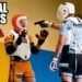 8 Martial Artists vs Armed Attacker