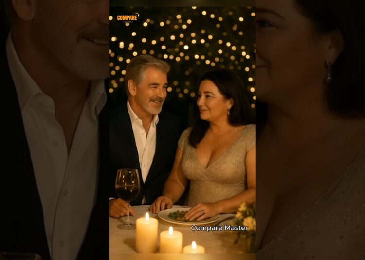 Pierce Brosnan & Keely Shaye Smith’s Candlelit Dinner #shorts #hollywood #celebrity
