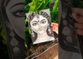 rateing my art ???/💯 mata ji drawing #shorts #drawing #painting #sketch #artist #life #maa #trending