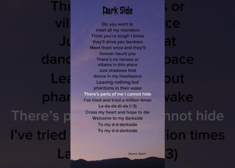 NEONI – Dark Side (Lyrics) #lyrics #musiclyrics #song #darkside #neoni