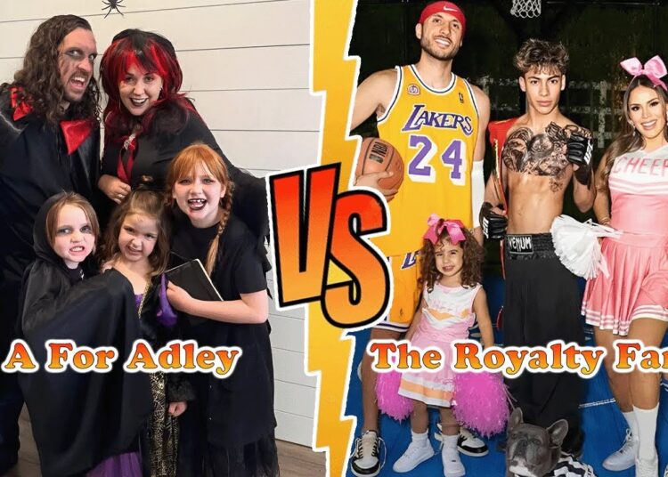A For Adley Family VS The Royalty Family Transformation 👑 New Stars From Baby To 2025