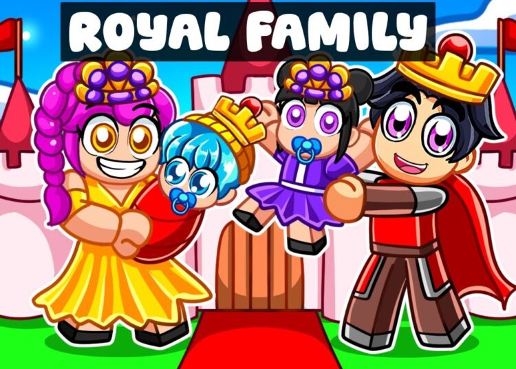 Having a ROYAL FAMILY in Roblox! (Kpop Demon Hunters)