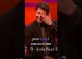 Emily Blunt break spirit of Tom Cruise | Top Moments Graham Norton Show | The Celebrity