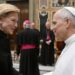 Pope Leo Meets Cate Blanchett & Many More Celebs During Papal Audience with the Film Industry (Photos) | Adam Scott, Alba Rohrwacher, Alison Brie, Cate Blanchett, Chris Pine, Darren Aronofsky, Dave Franco, Giulio Base, Greta Gerwig, Gus Van Sant, Judd Apatow, Leslie Mann, Monica Bellucci, Nicolas Winding Refn, Pope Leo, Spike Lee, Viggo Mortensen | Celebrity News and Gossip | Entertainment, Photos and Videos