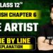 The Artist Explanation In Hindi | English Class 12 Chapter 6 Line By Line | Bihar Board