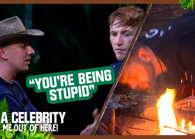 Aitch pulls Ginge aside after Campfire bants | I’m A Celebrity… Get Me Out of Here! 2025