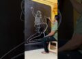 Learn to draw a father holding his daughter 👧 #art #drawing #shortvideo
