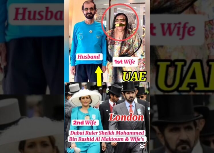 Dubai Royal Family|Dubai Ruler Sheikh Mohammed & 1st & 2nd Wife Princess Haya#lifestyle#ytshorts