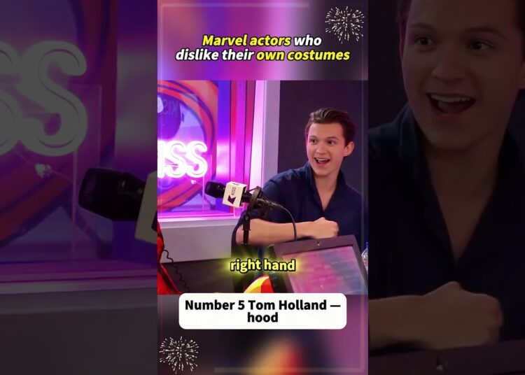 Rankings of Marvel Actors Who Dislike Their Own Costumes#celebrity #funny #interview