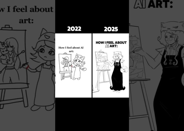 Can you believe the improvement?! #animation #originacharacter #artist #aiart #procreate #animator