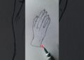 How Pro Artists Draw Hands So Easily (Steal This Technique) #art #shorts #foryou #satisfying #hand