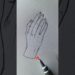 How Pro Artists Draw Hands So Easily (Steal This Technique) #art #shorts #foryou #satisfying #hand