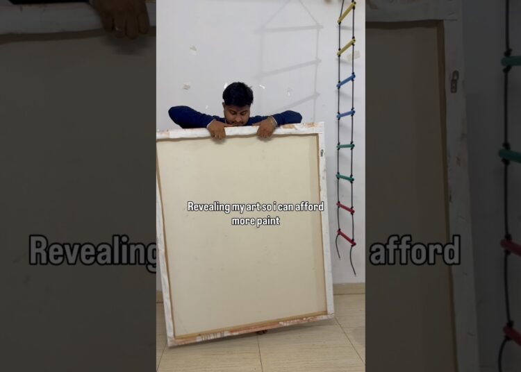 Revealing my art so i can afford more paint. #art #artist #artreveal #painting #viral #explore