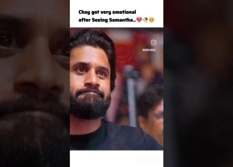 Naga is very Emotional 🥺💔😭 #samantha #nagachaitanya #music #song #coversong  #bollywood #tamil