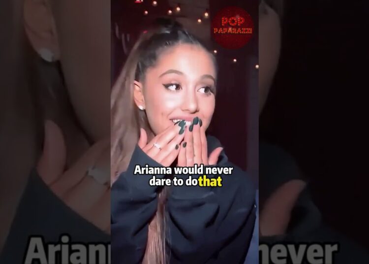Why Did Millie Confront Reporters While Ariana Stayed Silent? #shorts #celebrity #hollywood