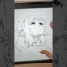 the new impossible art challenge…#art #artist #draw #drawing