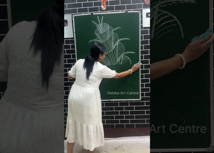Flower Drawing Easy 😎 #shorts #shortsfeed #youtubeshorts #ytshorts #artist #flower #drawing #art