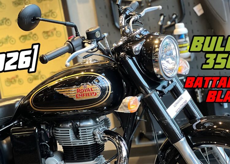 2026 New Royal Enfield Bullet 350 Battalion Black Detailed Review | 2026 Bullet 350 Battalion Black